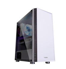 Корпус ZALMAN R2, ATX, WHITE, WINDOW, 2x3.5", 2x2.5", 2xUSB2.0, 1xUSB3.0, RGB FAN CONTROLLER, REAR 1x120mm RGB