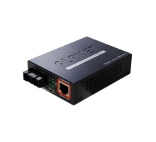 FTP-802S15 медиа конвертер/ IEEE802.3af PoE 10/100TX - 100Base-FX (SC) Single Mode Fiber Converter - 15KM
