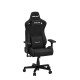 Кресло игровое Anda Seat Kaiser Frontier, цвет черный, размер M (90кг), материал ткань (модель AD12) (Мятая упаковка)