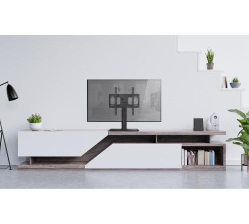 ONKRON настольная подставка для ТВ 26"-55", макс 30кг, чёрная PT1 ONKRON настольная подставка для ТВ 26"-55", макс 30кг, чёрная PT1