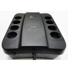 Источник бесперебойного питания Powercom Back-UPS SPIDER, Line-Interactive, 1000VA/550W, Tower, 8xSchuko outlets (4 surge & 4 batt), USB (688277)