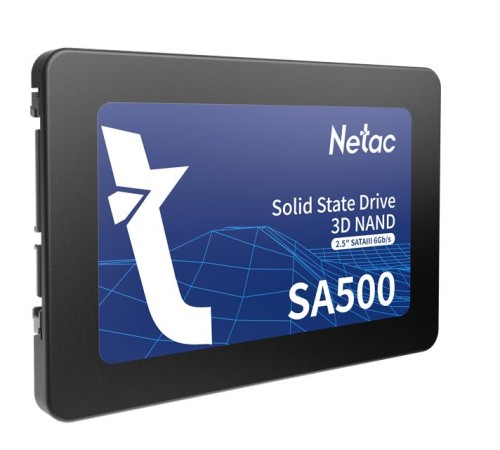 SSD накопитель Netac SSD SA500 128GB 2.5 SATAIII 3D NAND, R/W up to 500/400MB/s, TBW 60TB, 3y wty SSD накопитель Netac SSD SA500 128GB 2.5 SATAIII 3D NAND, R/W up to 500/400MB/s, TBW 60TB, 3y wty