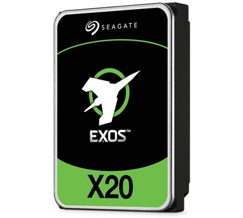 Жесткий диск/ HDD Seagate SATA3 18Tb Exos X20  7200 256Mb  1 year warranty (replacement ST18000NM000J)