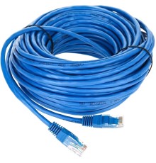 Патчкорд/ Патчкорд литой "Telecom" UTP кат.5е 20,0м синий
