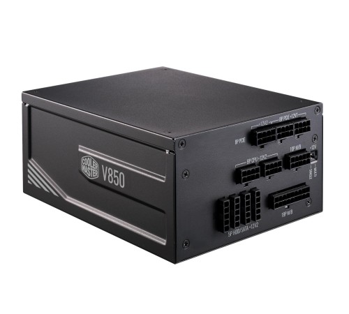 Блок питания 850W/ Power Supply Cooler Master V850, 850W, ATX, 135mm, 12xSATA, 6xPCI-E(6+2), APFC, 80+ Platinum