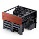 Корпус без блока питания/ Case JONSBO N4, Mini-Tower, 1x120mm, 1xUSB-A 3.0 + 1xUSB-C 3.2, SFX PSU Support, mATX, mITX Black