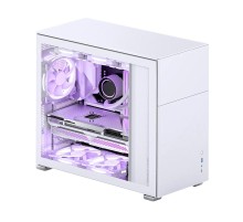 Корпус без блока питания/ Case JONSBO D41 STD, Midi-Tower, TG, no fan, 1xUSB-A 3.2 + 1xUSB-C 3.2, ATX, mATX White