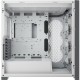 Корпус без блока питания/ Case Corsair iCUE 5000X RGB, Midi-Tower, TG, 3x120mm RGB, 2xUSB-A 3.2, 1xUSB 3.2 Type-C, E-ATX, ATX, mATX, mITX White