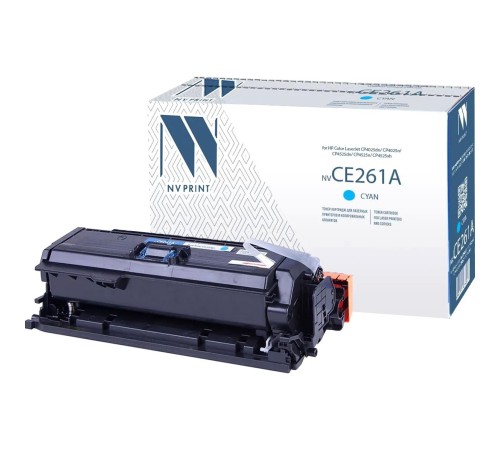 -/ Тонер-картридж NVP NV-CE261A Cyan для HP Color LaserJet CP4025dn/ CP4025n/ CP4525dn/ CP4525n/ CP4525xh (11000k) -/ Тонер-картридж NVP NV-CE261A Cyan для HP Color LaserJet CP4025dn/ CP4025n/ CP4525dn/ CP4525n/ CP4525xh (11000k)