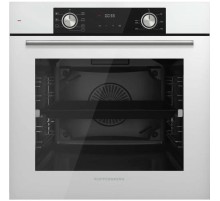 Встраиваемый духовой шкаф Kuppersberg/ 60 см, 80 л, 6 режимов, каталитическая очистка, поворотные переключатели, телескопические направляющие на 1 уровне, белый цвет
