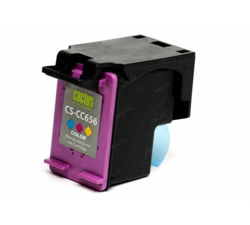 -/ Картридж струйный Cactus CS-CC656 №901 многоцветный (18мл) для HP DJ 4500 series/J4524/J4535/J4580/J
