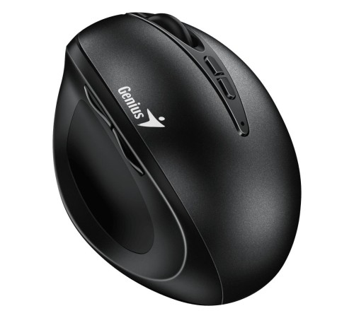Мышь беспроводная Ergo 8300S черная (black), вертикальная эргономичная бесшумная мышь с подставкой для большого пальца Мышь беспроводная Ergo 8300S черная (black), вертикальная эргономичная бесшумная мышь с подставкой для большого пальца