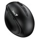 Мышь беспроводная Ergo 8300S черная (black), вертикальная эргономичная бесшумная мышь с подставкой для большого пальца
