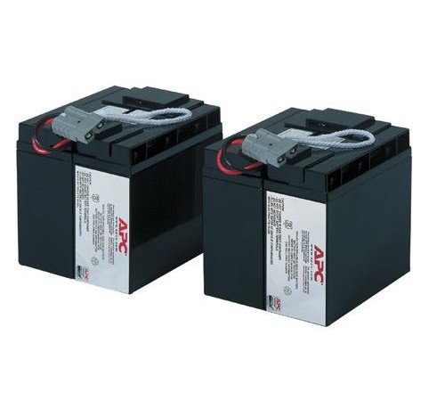 Комплект сменных батарей для Источника Бесперебойного Питания  APC Battery replacement kit for SUA48XLBP, SUA5000RMI5U, SUA2200I, SUA3000I, SUA3000XLI, SUA2200XLI (состоит из 4 батарей)