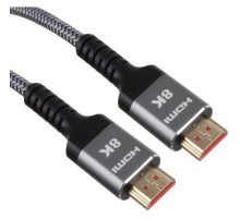 Кабель/ Кабель HDMI 19M/M,ver. 2.1 8KX60Hz (Econom) оплетка 1m iOpen <ACG859A-1.0>