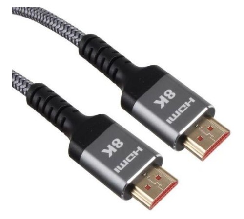 Кабель/ Кабель HDMI 19M/M,ver. 2.1 8KX60Hz (Econom) оплетка 1m iOpen <ACG859A-1.0>