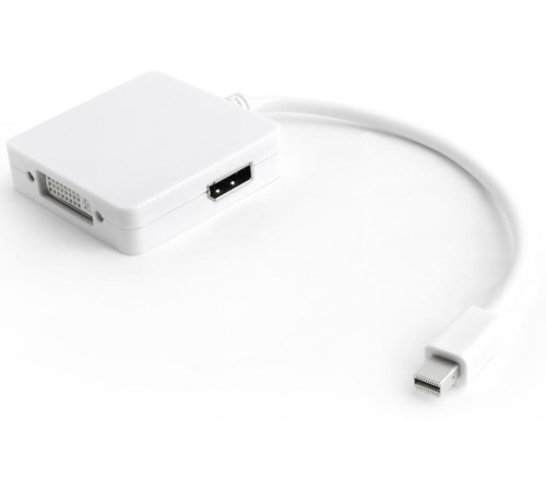 Greenconnect Адаптер-переходник Apple mini DisplayPort 20M > DisplayPort 20F/HDMI 19F/DVI 25+4F, GCR-MDP2DHD Greenconnect Адаптер-переходник Apple mini DisplayPort 20M > DisplayPort 20F/HDMI 19F/DVI 25+4F, GCR-MDP2DHD