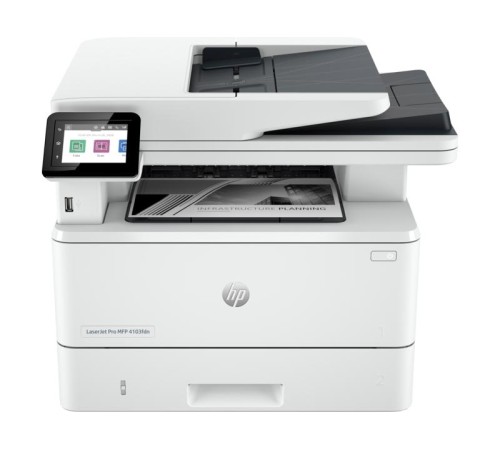 Лазерное многофункциональное устройство HP LaserJet Pro MFP 4103fdn (p/c/s/f , A4, 40 ppm, 512Mb, Duplex, 2 trays 100+250,DADF 50, USB 2.0/GigEth ,W1510A in box, repl.W1A29A) (существенное повреждение коробки)