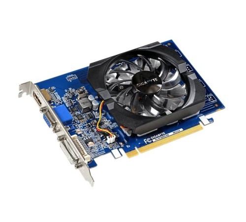 Видеокарта GIGABYTE GT730 2GB LP//GT730, HDMI, DVI, 2G,D3 Видеокарта GIGABYTE GT730 2GB LP//GT730, HDMI, DVI, 2G,D3