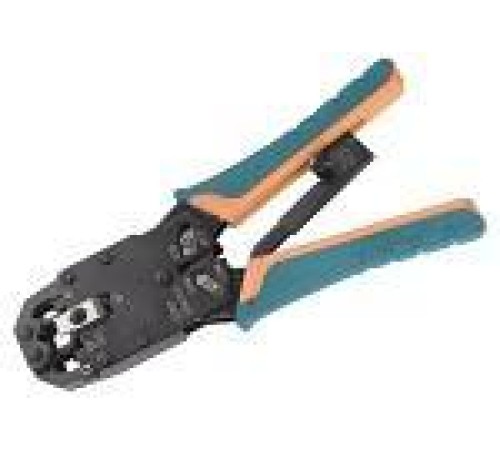Инструмент ITK обжимной для RJ-45/12 с храповым механизмом вертикальный обжим Инструмент ITK обжимной для RJ-45/12 с храповым механизмом вертикальный обжим