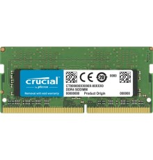 Оперативная память Crucial by Micron  DDR4  32GB 3200MHz SODIMM  (PC4-25600) CL22 2Rx8 1.2V, 1 Year Warrаnty OEM