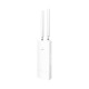 Точка доступа/ AX3000 High Power WiFi 6 Gigabit Outdoor Access Point, 2402Mbps at 5GHz + 574Mbps at 2.4GHz, 1 x Gigabit RJ45, 2 Detachable Antennas, 802.3at/802.3af PoE or 48V passive PoE, IP65 Waterproof, lightning protection, 48V passive PoE adapter inc