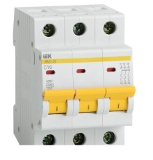 KARAT Авт. выкл. ВА47-29 3P B 40А 4,5кА IEK
