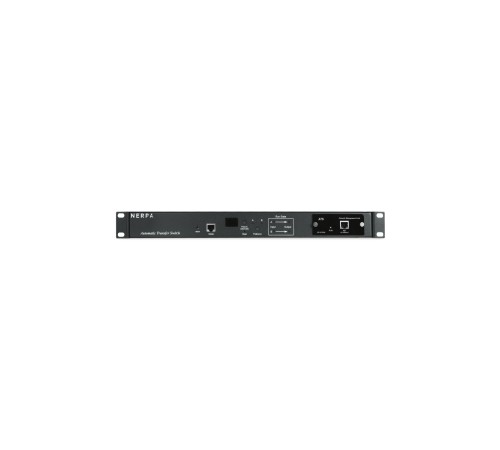Блок распределения питания «Nerpa PU» IRON ATS Monitored (Unit Level), EC, 1U, single phase, input 2 х IEC320 C20 inlet outputs 8 x IEC320 C13; 1 x IEC320 C19