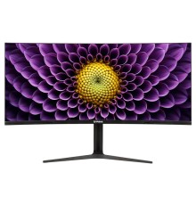 Монитор IRBIS NOBLEVIEW 38'' LED Monitor Curved 3840x1600, 21:9, IPS, 300 cd/m2, 2000:1, 3ms, HDMI, DP USB-C(65W) USB-Ax2 USB-B 75Hz Tilt Height Swivel Speak VESA Black 3y  (China)