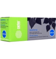 -/ Картридж лазерный Cactus CS-CF411A CF411A голубой (2300стр.) для HP LJ M452DW/DN/NW M477FDW/M477FDN/
