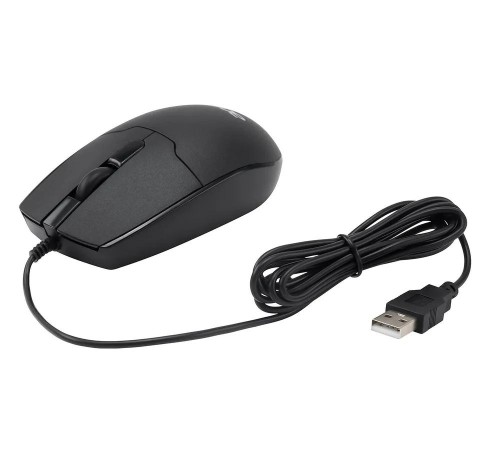 Мышь компьютерная/ Проводная мышь Acer OMW126 оптическая (1000dpi) USB (2but) black Мышь компьютерная/ Проводная мышь Acer OMW126 оптическая (1000dpi) USB (2but) black