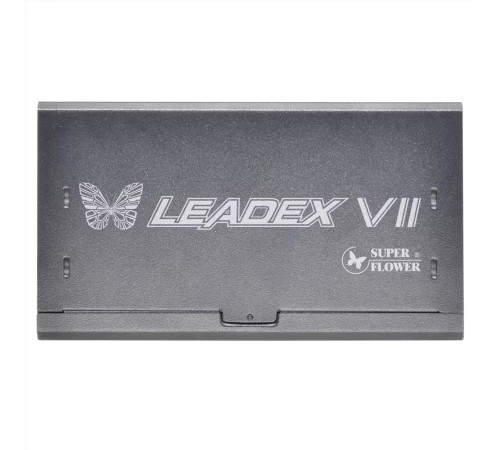 блок питания 1300 Ватт/ Power Supply Super Flower Leadex VII, 1300W, ATX 3.0, 140mm, 12xSATA, 4xPCI-E(6+2), 1x12VHPWR(12+4), APFC, 80+ Gold, Full Modular