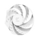 Вентилятор для корпуса ZALMAN ZM-AF120R ARGB WHITE, REVERSE, 120x120x25mm, 4-PIN PWM, 800-1500 RPM, 24,3 DBA MAX, HYDRO BEARING