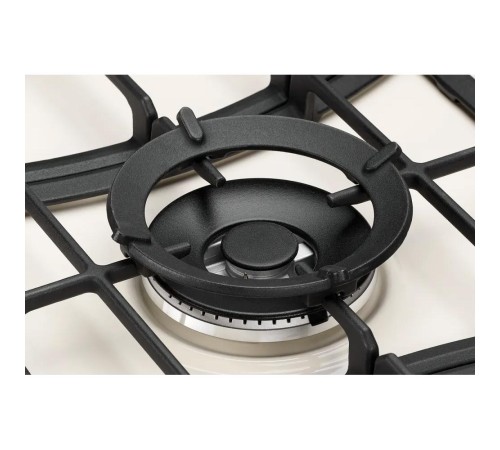 Газовая варочная поверхность Kuppersberg/ Газовая варочная поверхность металл, ширина 90 см, 5 газовых конфорок, WOK конфорка(4,2 кВт), автоподжиг, газ-контроль, чугунные решетки, Коллекция Classic, цвет бежевый/ручки цвета бронза