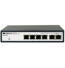 Коммутатор/ Smart Managed L2 PoE Switch 4 x 1000Base-T PoE+, 2 x 1000Base-T, PoE-60W budget