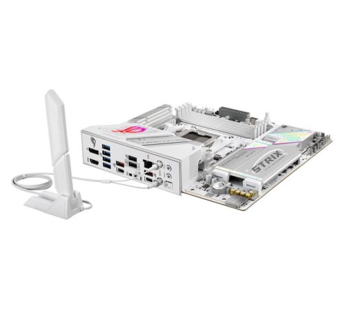 Материнская плата ASUS ROG STRIX B850-G GAMING WIFI, AM5, B850, 4*DDR5, 2*SATA, 4*M.2, 6*USB 3.2, 2*USB 2.0, Type-C, 2*PCIx16, DP+HDMI, ATX; 90MB1M30-M0EAY0