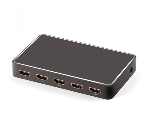 Greenconnect Переключатель HDMI V2.0 +USB Charge 5 к 1 серия Greenline Greenconnect Переключатель HDMI V2.0 +USB Charge 5 к 1 серия Greenline