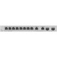 Коммутатор/ Zyxel XGS1210-12 Multi-Gigabit Smart L2 Switch, 8xGE, 2x1/2.5GE, 2xSFP+, Desktop, Silent