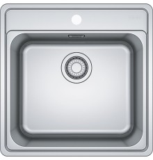 Мойка Franke 101.0689.942/ Best, Серия BELL, Мойка BCX 610-51 TL, мойка 510 x 510 mm, чаша 445 x 380 x 200 mm,  монтаж сверху, скрытый перелив, крепления FastFix