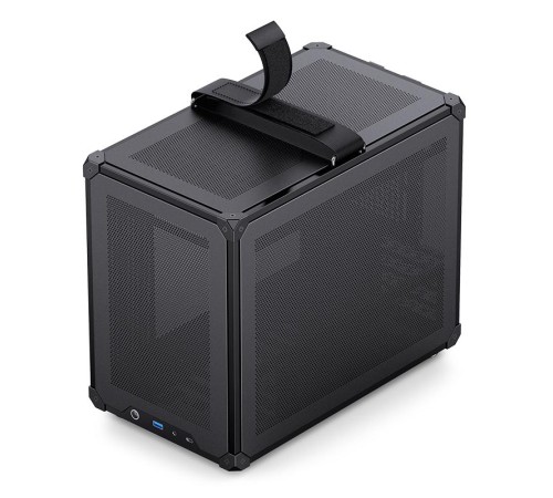 Корпус без блока питания/ Case JONSBO C6 MAX Handle, Mini-Tower, TG, no fan, 1xUSB-A 3.0 + 1xUSB-C 3.1, mATX, mITX Black Корпус без блока питания/ Case JONSBO C6 MAX Handle, Mini-Tower, TG, no fan, 1xUSB-A 3.0 + 1xUSB-C 3.1, mATX, mITX Black