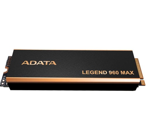 Твердотельный накопитель/ ADATA SSD LEGEND 960 MAX, 2000GB, M.2(22x80mm), NVMe 1.4, PCIe 4.0 x4, 3D NAND, R/W 7400/6800MB/s, IOPs 750 000/630 000, DRAM buffer 2000MB, TBW 1560, DWPD 0.43, with BIG Heat Spreader (5 лет) Твердотельный накопитель/ ADATA SSD LEGEND 960 MAX, 2000GB, M.2(22x80mm), NVMe 1.4, PCIe 4.0 x4, 3D NAND, R/W 7400/6800MB/s, IOPs 750 000/630 000, DRAM buffer 2000MB, TBW 1560, DWPD 0.43, with BIG Heat Spreader (5 лет)