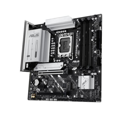 Материнская плата ASUS PRIME B860M-A WIFI, LGA1851, B860, 4*DDR5, 4*SATA, 2*M.2, 2*USB 3.2, 4*USB 2.0, Type-C, 2*PCIx16, 1*PCIx1, 2*DP+HDMI, mATX; 90MB1JY0-M0EAY0