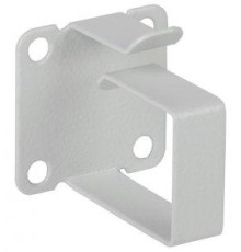 органайзер ITK Кольцо кабельное 50x44 мм с площадкой (компл. 4шт), серое