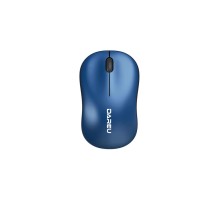 Мышь беспроводная Dareu LM106G Blue-Black (синий с черным), DPI 1200, ресивер 2.4GHz, размер 99.4x59.7x38.4мм (Мятая упаковка)