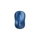 Мышь беспроводная Dareu LM106G Blue-Black (синий с черным), DPI 1200, ресивер 2.4GHz, размер 99.4x59.7x38.4мм (Мятая упаковка)