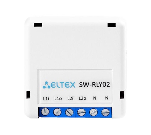 Реле ELTEX Умное Wi-Fi реле с нулевой линией SW-RLY02 Реле ELTEX Умное Wi-Fi реле с нулевой линией SW-RLY02
