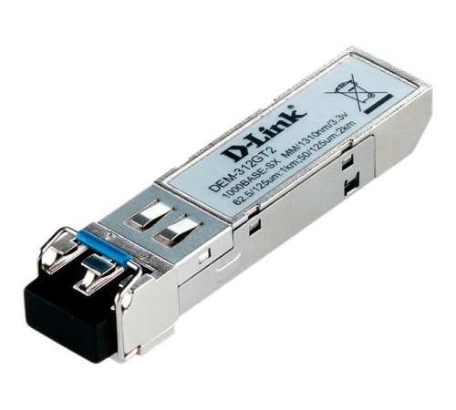 Трансивер/ 312GT2 SFP Transceiver, 1000Base-SX+, Duplex LC, 1310nm, Multi-mode, 2KM Трансивер/ 312GT2 SFP Transceiver, 1000Base-SX+, Duplex LC, 1310nm, Multi-mode, 2KM