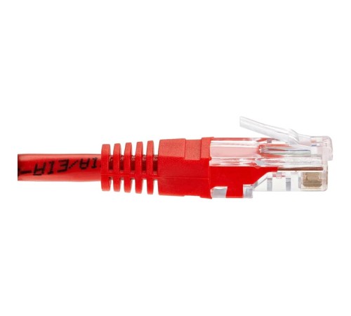 Патчкорд/ Патчкорд литой "Telecom" UTP кат.5е 0,5м красный