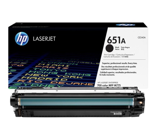 Тонер-картридж/ HP 651A Black LaserJet Print Cartridge