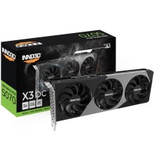 Видеокарта INNO3D RTX 5070 X3 OC//RTX5070, HDMI, DP*3, 12G,D7